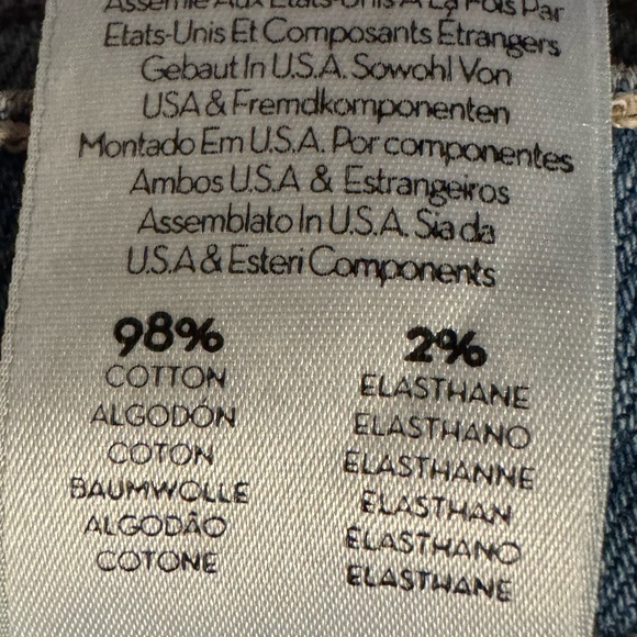 Mother NWOT The Swooner Straight A Fray Skirt - Picture 8 of 10